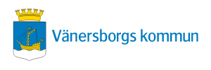 Vänersborg kommun logga länkad till hemsida 